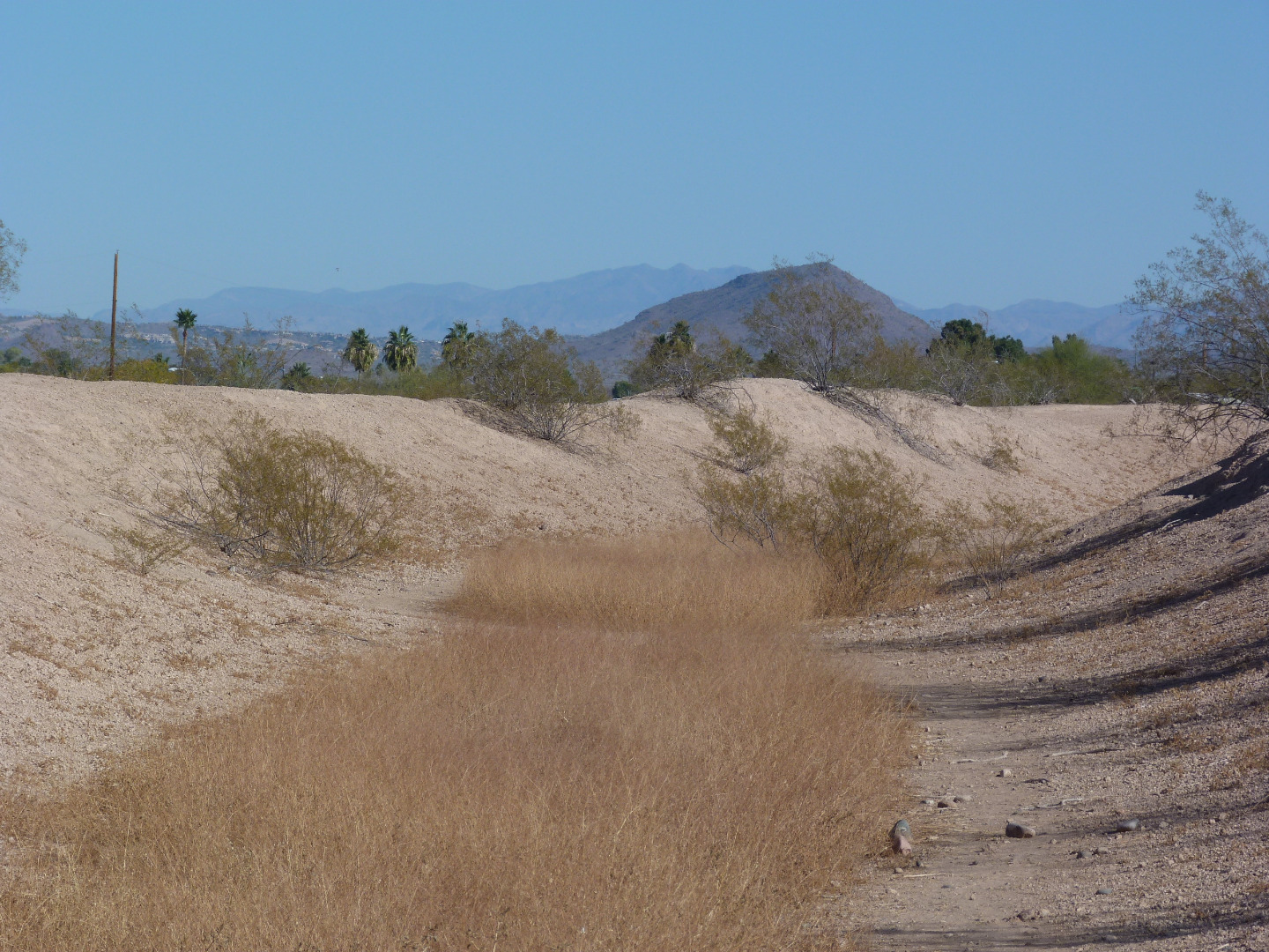 corner of Pueblo Grande mound
